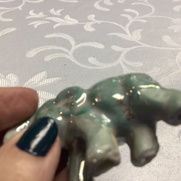 Elephant Statue Figurine Decorations JAPAN TRUNK UP LOT OF 5 - Picture 9 of 15
